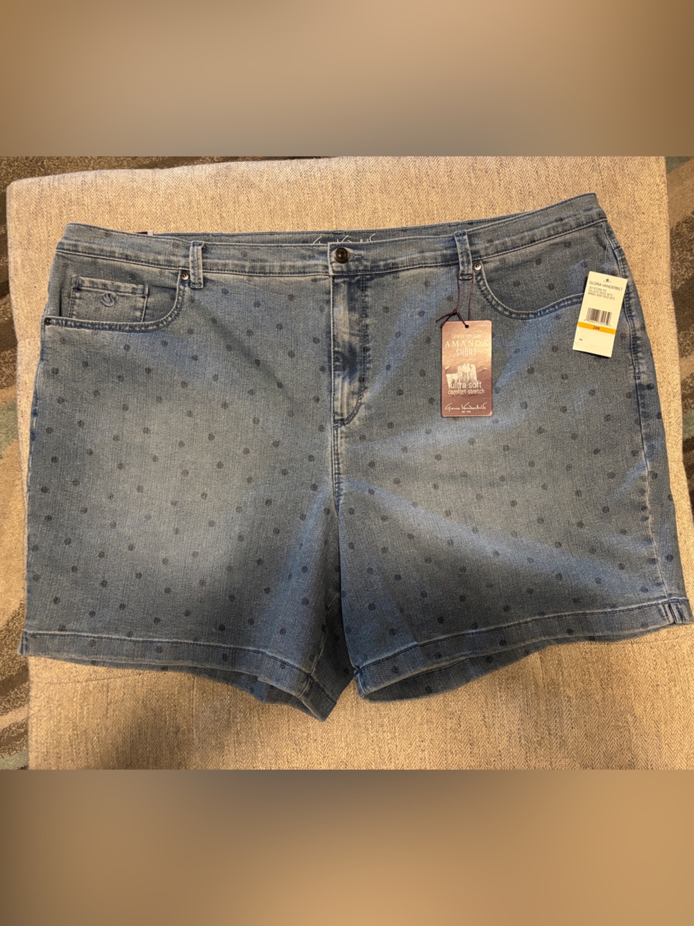 Gloria Vanderbilt Amanda Shorts Sz 24W